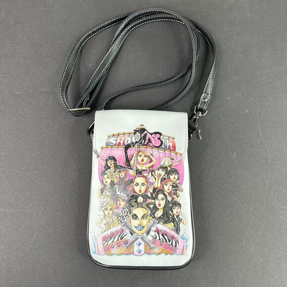 Y2K Showtrash Cartoon Crossbody Phone Bag Purse Adjustable Pin-Up Girls Mini - Picture 1 of 7